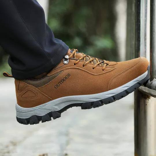 Sapatos de Apoio ao Arco do Poço Masculino para Caminhadas ao Ar Livre
