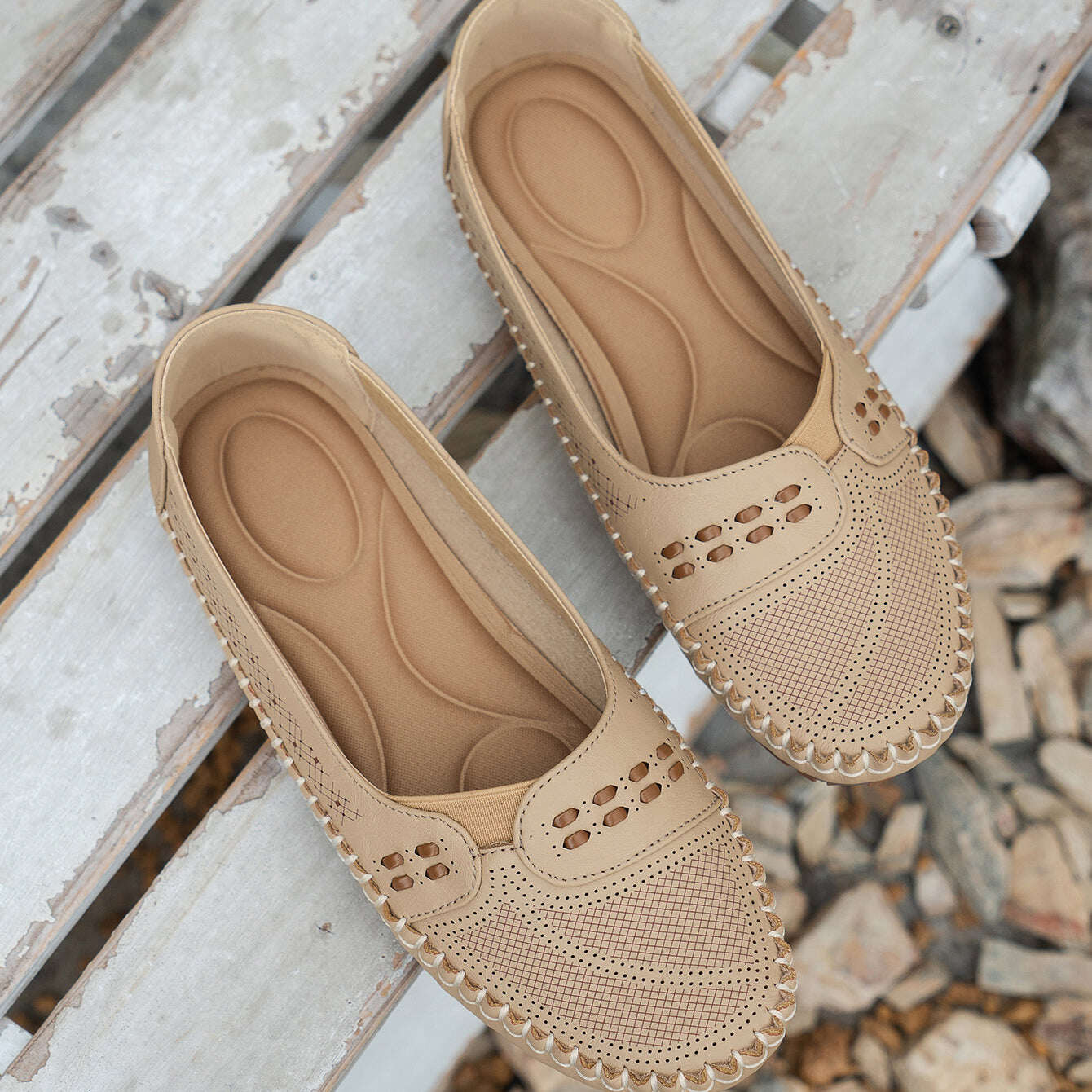 🔥 Dia Santo 50% de desconto 🔥 Sapatos ortopédicos baixos para mulheres, leves, antiderrapantes, respiráveis