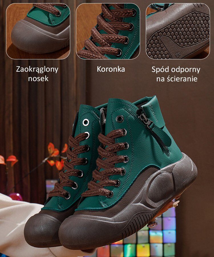 Увеличете ежедневните обувки с масивна долна част