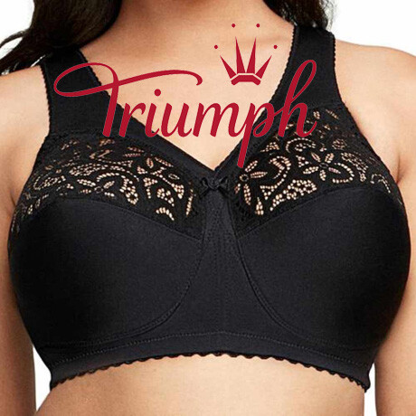 👙Triumph - 🔥 3 peças [75A-110F]. Sutiã sexy de renda ajustável