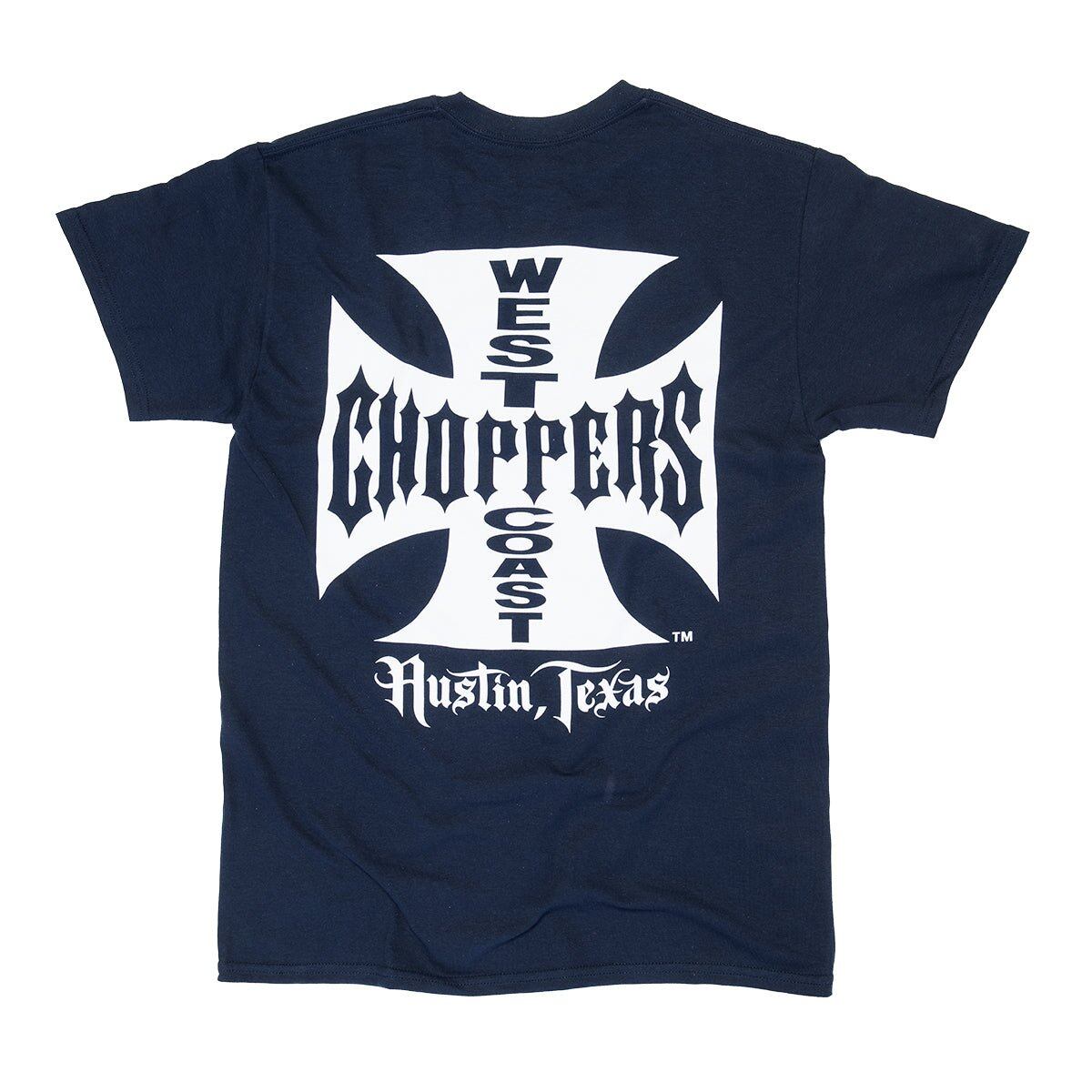 West Coast Choppers OG Clássico ATX Camiseta - Azul-marinho