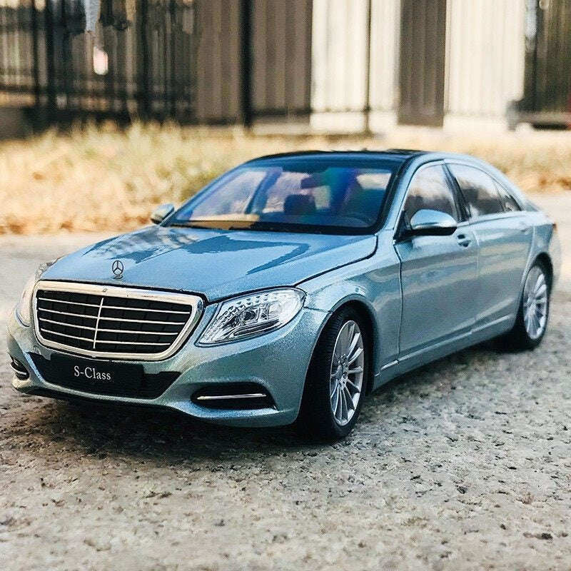 1:24 Mercedes Benz S-Class S500 Алуминиев модел на автомобил, отлят под налягане