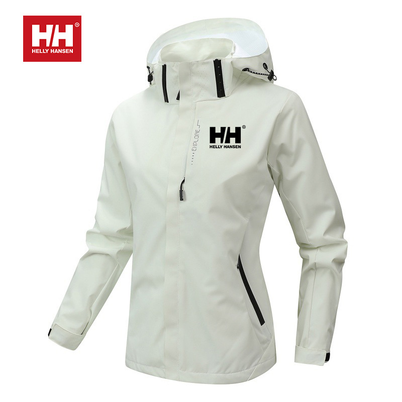 💕Helly Hansen® | Sweatshirt com capuz impermeável e corta-vento para esqui ao ar livre para homem e mulher