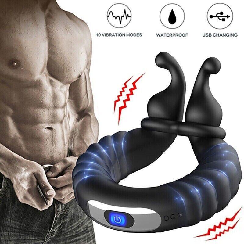 🔥2023 НАЙ-НОВИЯТ ЕВТИН💥💥-МЪЖКИ ВИБРАТОР С ПРЪСТЕН ЗА ПЕНИС😍🎀