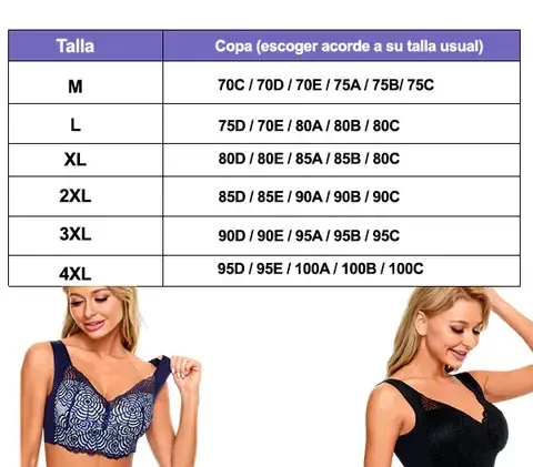 INTIMISIMA LYMPHCARE - SUTIÃ DE FIBRA DE TURMALINA