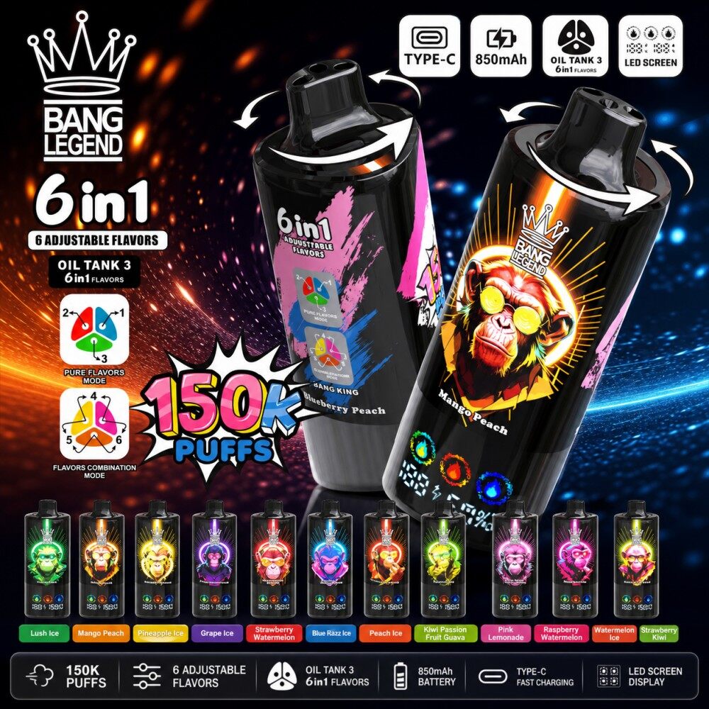 bang-legend-150k-puffs-vape-descartavel-6-em-1-sabores