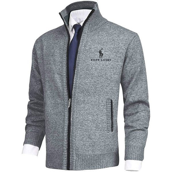 suéter cardigan masculino