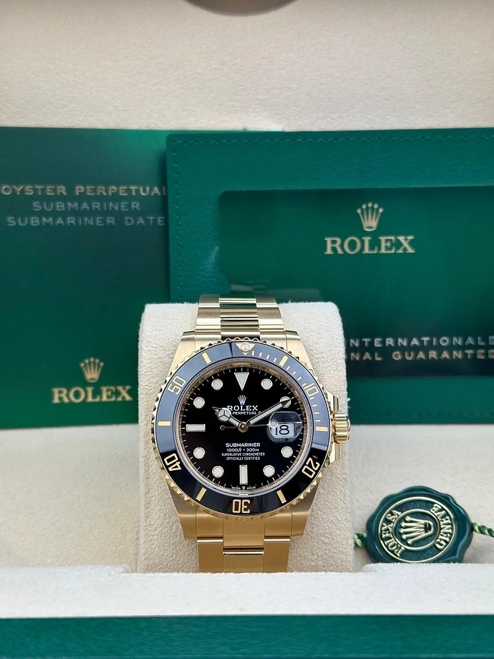 Rolex 126618LN Submariner Preto - Novo