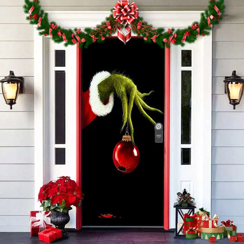 🔥2024 Novas cortinas decorativas de Natal