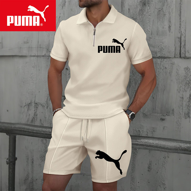 Conjunto Puma de 2 peças, blusa e calções