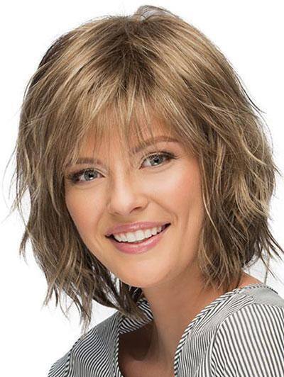 Middle-Aged Elderly High Temperature Silk Wig