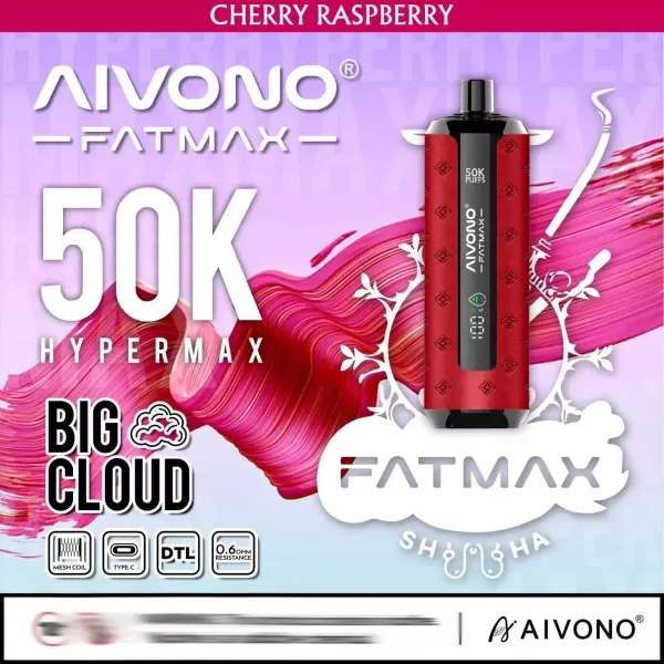 AIVONO AIM FATMAX 50000 Puffs Vapes Random Option (fast delivery)