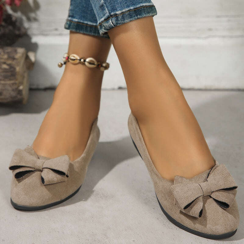 Mocassim plataforma com laço