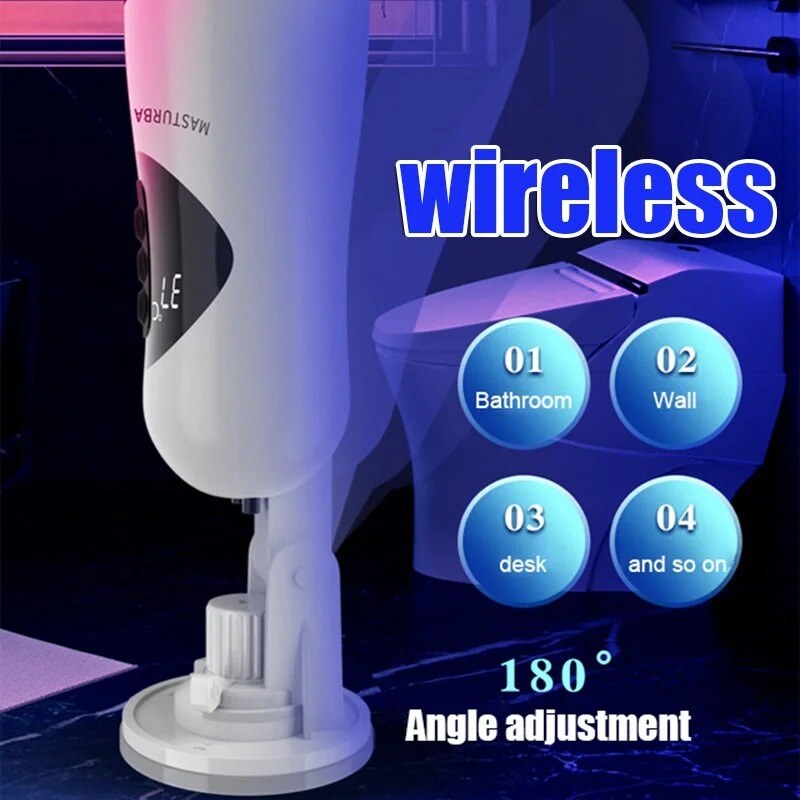 🎁2023 нов продукт, задължителен за мъжете😍 Симулиран автоматичен 5-тактов тренажор с 10 вибрации и звукова умора