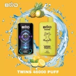 BOOD TWINS 46000 Puffs disposable vapes Apple & Juicy Peach
