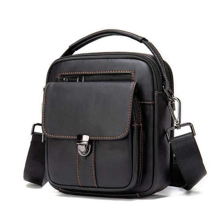 Męska torba wycieczkowa z prawdziwej skóry Crossbody torba na ramię Vicochic