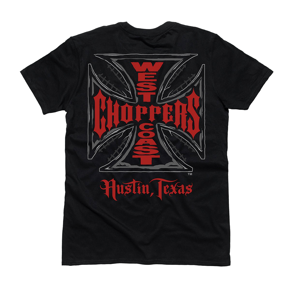 WEST COAST CHOPPERS OG WEB CAMISETA - PRETA