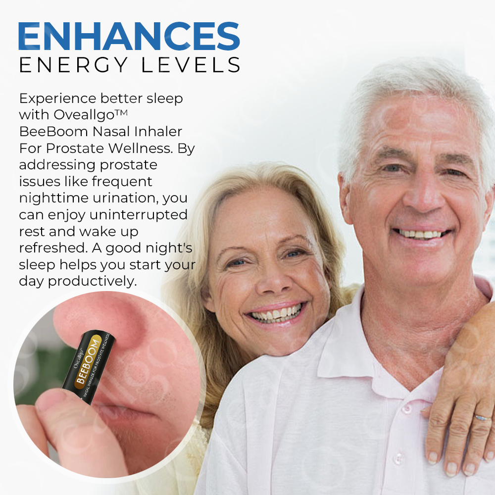 Inalador nasal Oveallgo™ BeeBoom para o bem-estar da próstata