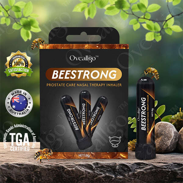 ✅Loja oficial: Oveallgo™ PRO BeeStrong Prostate Care Nasal Therapy Inhaler👨‍⚕️Aprovado pela Associação Urológica da Austrália (USANZ) (reduzindo o inchaço da próstata, dor, desconforto, dor e fadiga urinária)