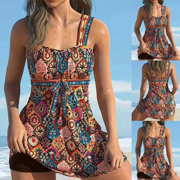 Two-piece swimsuit skirt