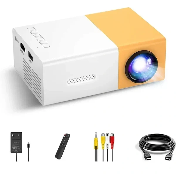 YG300 Home LED Portátil Micro Mini Projetor HD