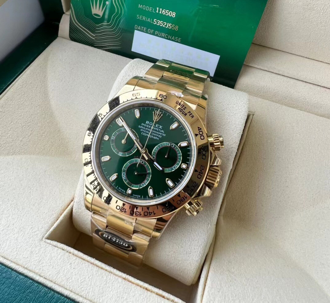 ROLEX ouro amarelo Daytona 40mm
