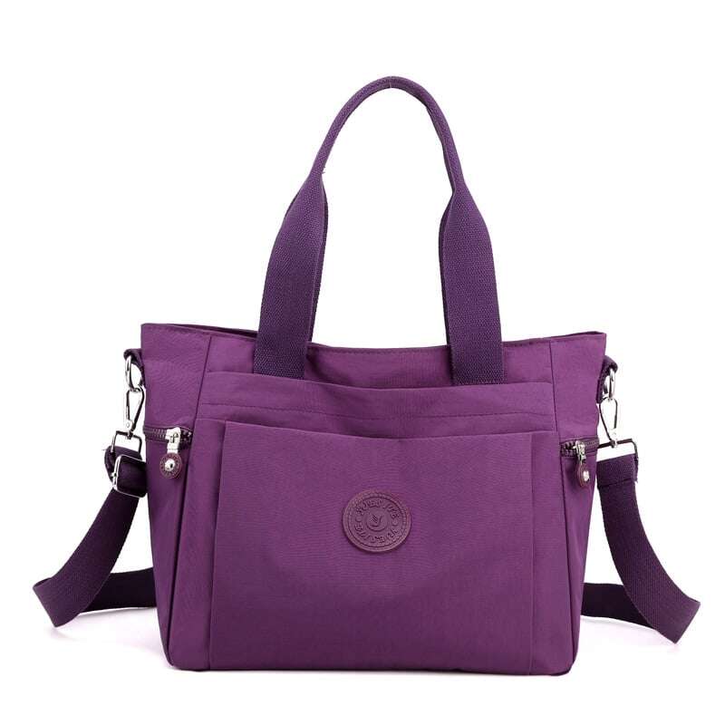 (🔥Promoção imperdível do Dia das Mães -49% DE DESCONTO) Bolsa tote feminina multicolorida de grande capacidade