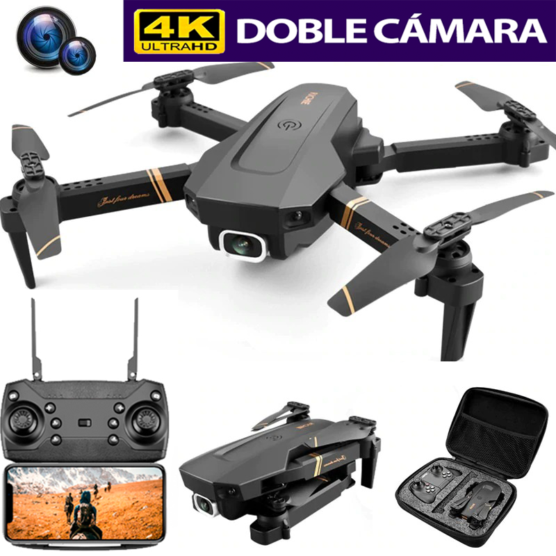 FlyDrone™ - Drone com câmera Full HD 4K (+2 baterias e estojo para presente)