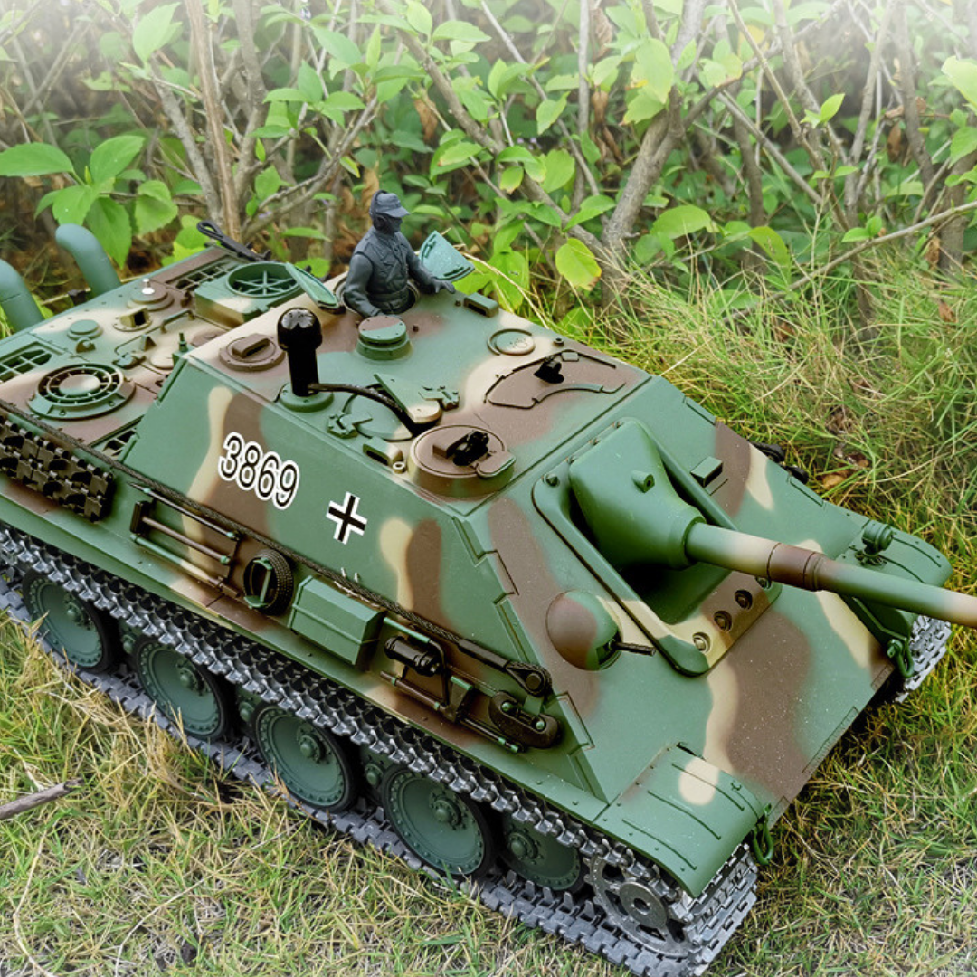 Heng Long 3869 Destruidor de tanques alemão Jagdpanther RC