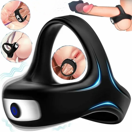 🔥2024 СПЕЦИАЛЕН КОЛЕДЕН ПОДАРЪК-70% ОТСТЪПКА💥💥-ВИБРАТОР С РЕГУЛИРУЕМ ПРЪСТЕН ЗА ПЕНИС