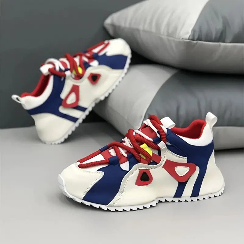 2024 νέα χοντρή σόλα casual αθλητικά παπούτσια