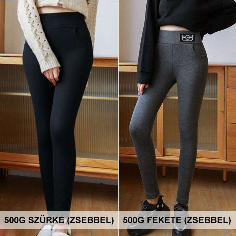 🔥Calças térmicas de caxemira skinny femininas da moda
