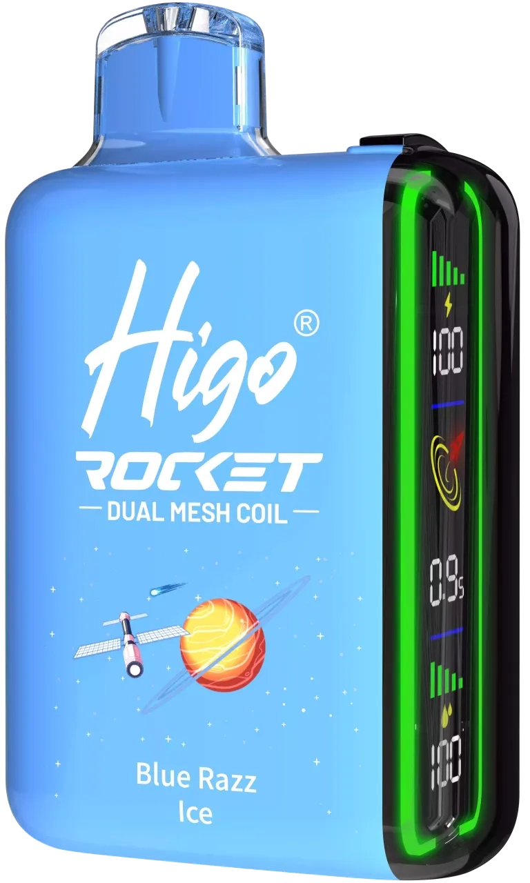 HIGO Rocket 20,000-puff refillable disposable vapes