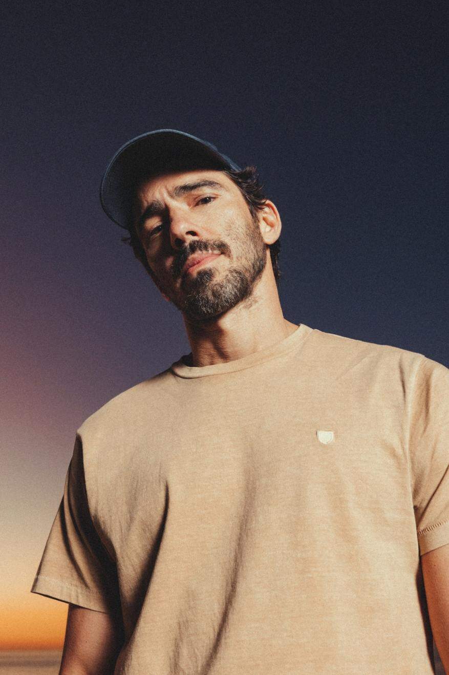 Vintage Reserve S/S Tee - Sand Vintage Wash