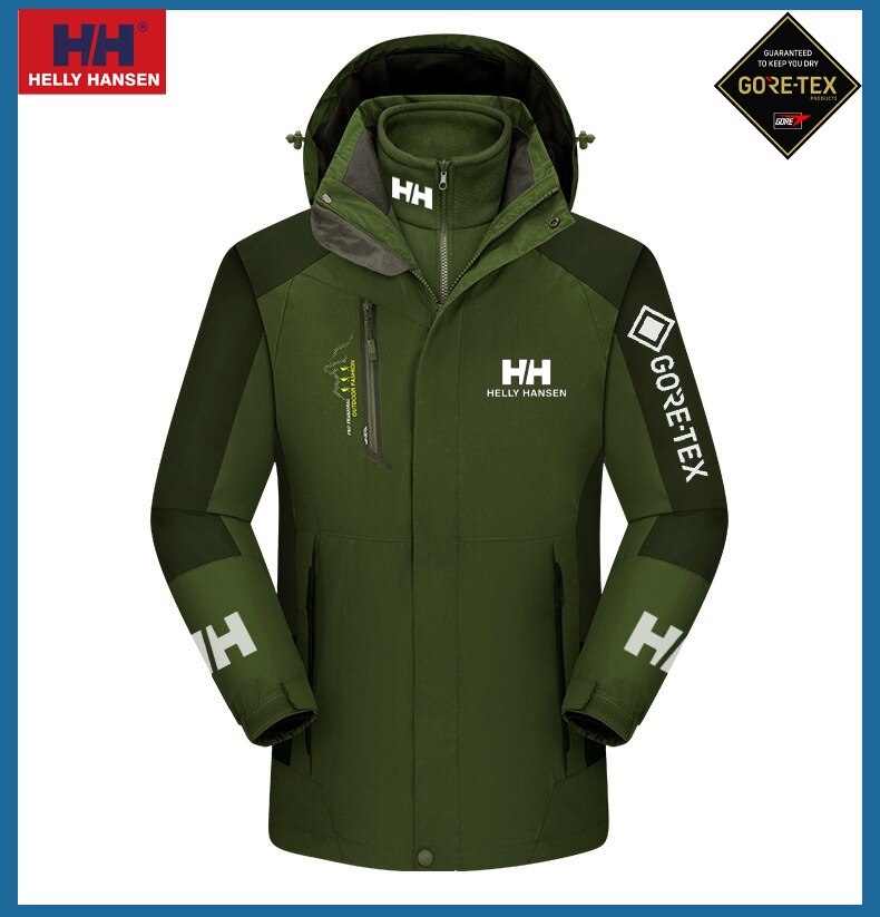Helly Hansen - 2024 nova jaqueta de inverno impermeável, à prova de vento e quente