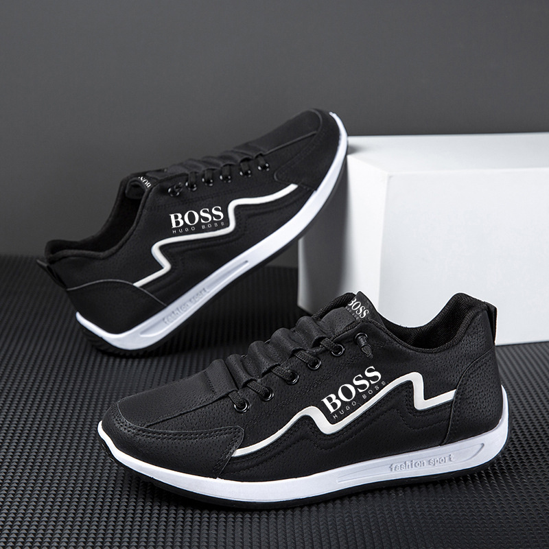 BOSS outono respirável novo casual all-match sapatos casuais antiderrapantes