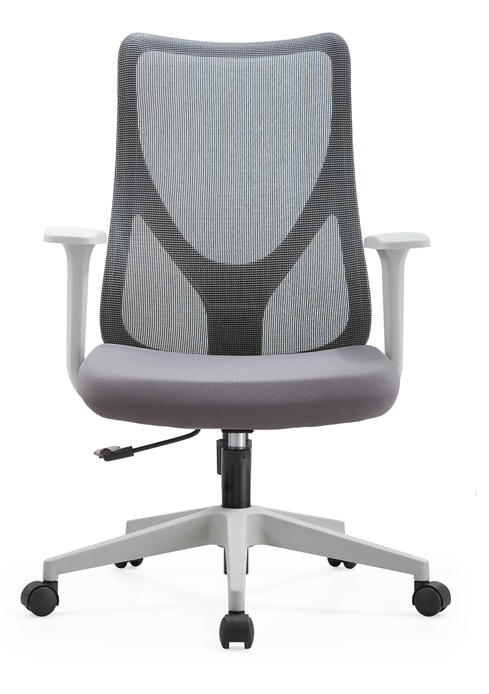Factory Direct Sale Adjustable Lumbar Supported Ergonomic Mesh Office Chair with Sponge Seat Cushion