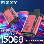 Fizzy Luxury 15000 Puffs LCD Screen Rechargeable Disposable Vapes Grape