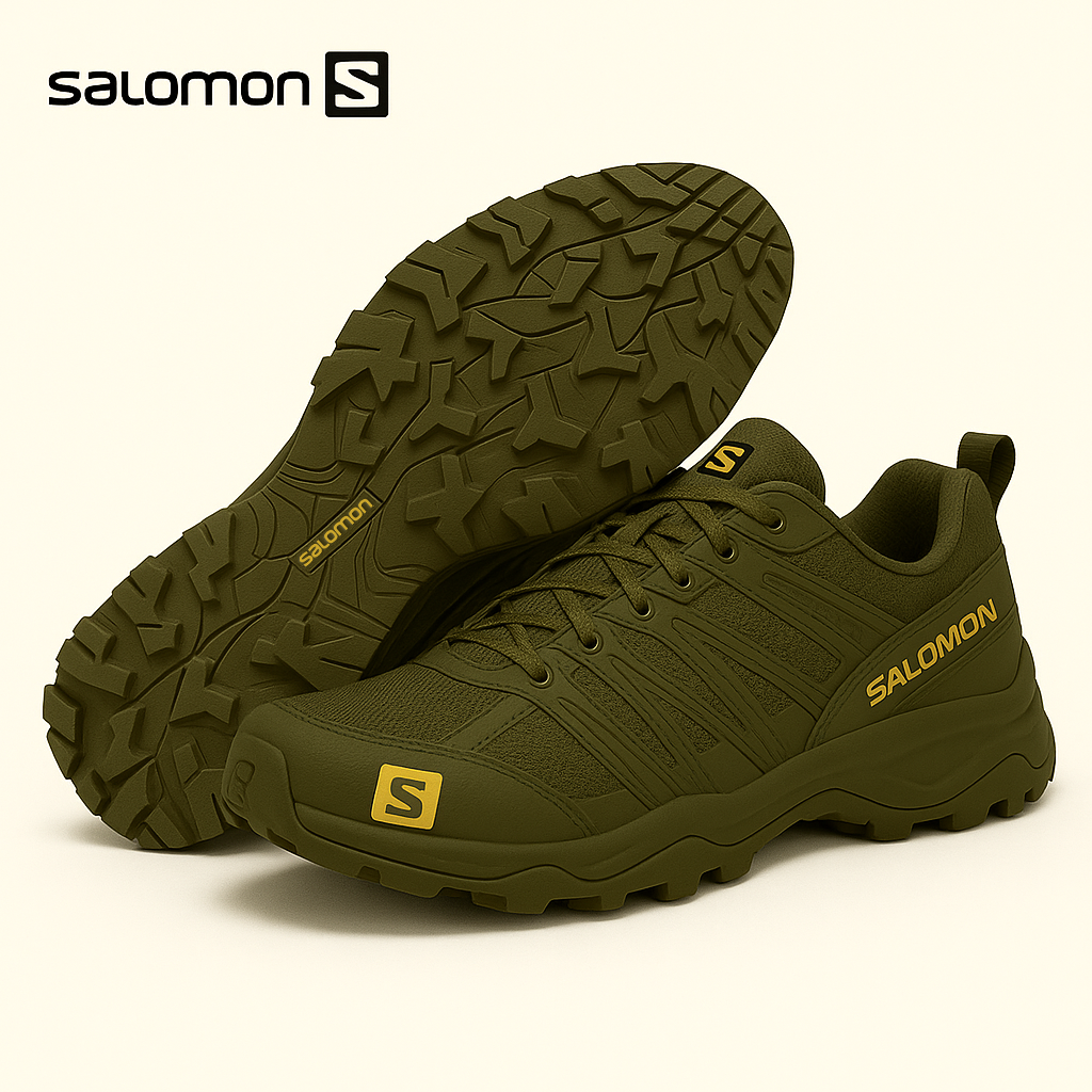 Męskie wodoodporne i oddychające buty trekkingowe Salomon GORE-TEX