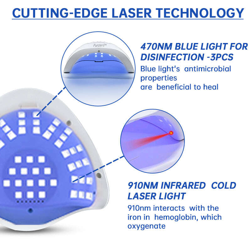 Dispositivo de tratamento fúngico a laser Furzero™ PureNail