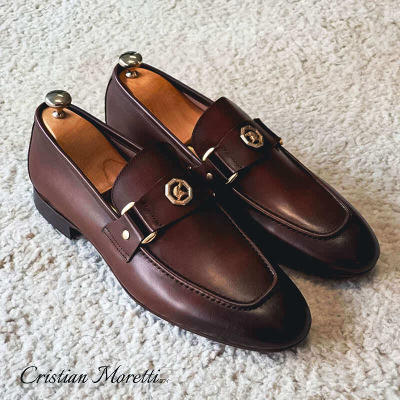 Mocassins de couro genuíno Harrison™