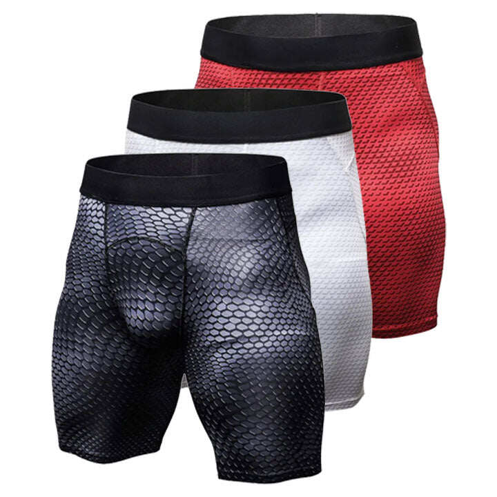 Shorts de compressão para terapia de campo de energia GFOUK™ IONIC para homens