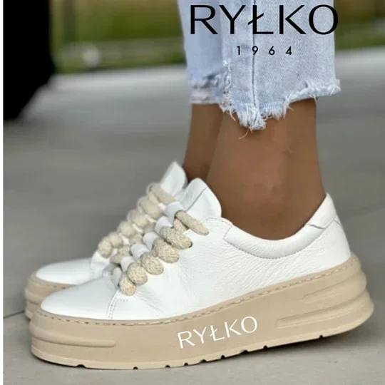 RYLKO® 2025 leve, produção polonesa em sola grossa bege