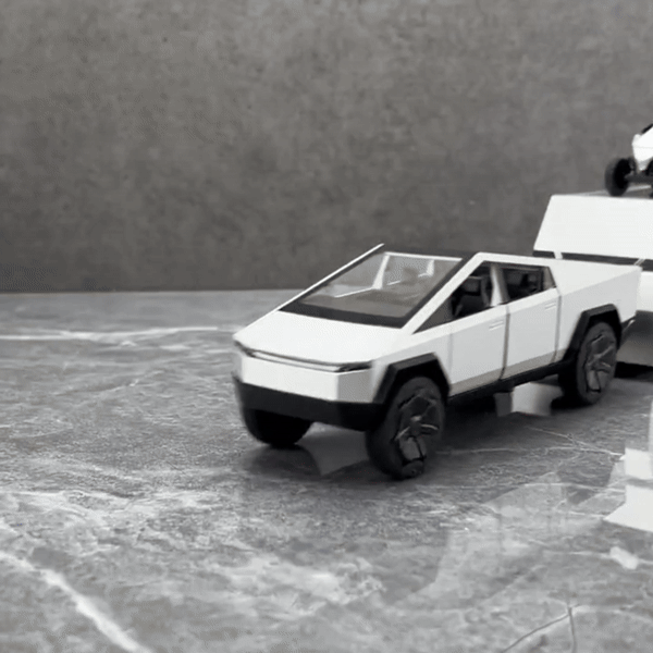 1:24 και 1:32 Tesla Cyber ​​Truck Die Cast