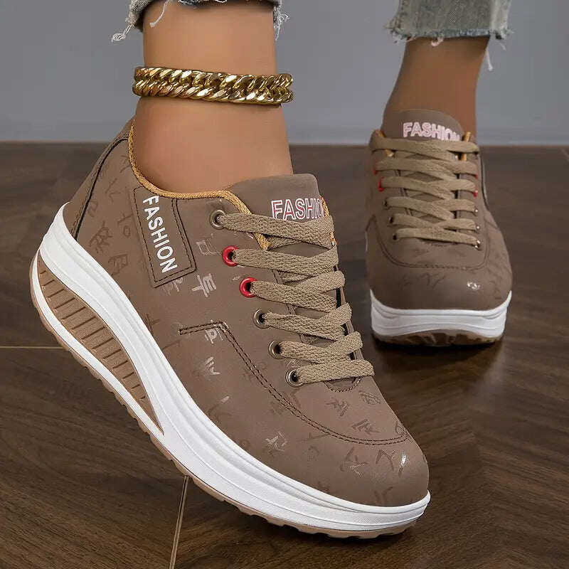 🔥 Last Day Promocja 50% zniżki - Sneakery ortopedyczne dla damskiej mody oddychającej platformy
