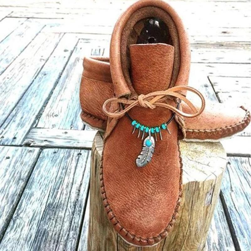 Buty damskie Martin w nowym stylu na co dzień z płaskim dnem
