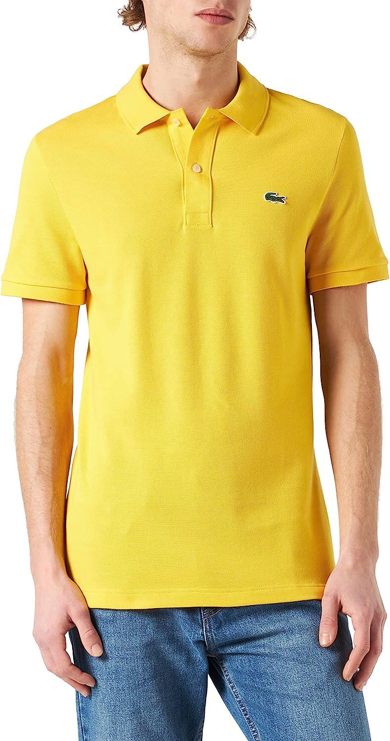 CAMISA POLO MASCULINA LACOSTE CLASSIC PIQUE SLIM FIT MANGA CURTA