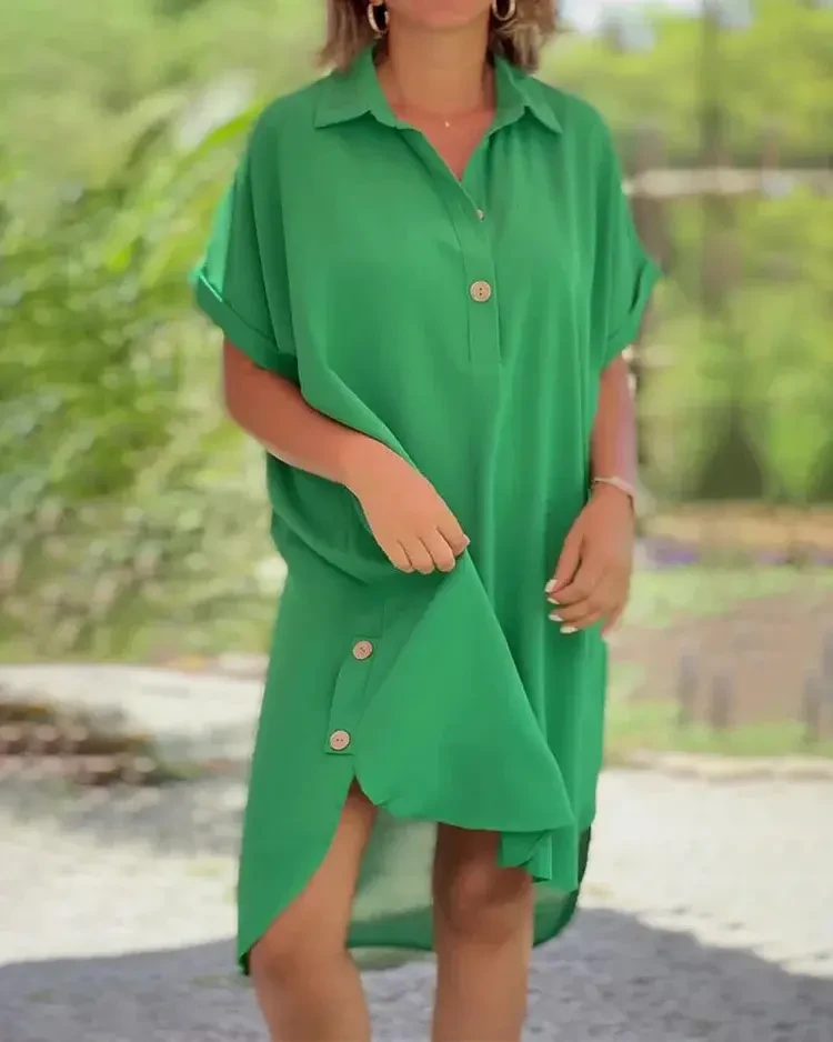 【S-5XL】Vestido moderno de alta qualidade, leve e respirável.