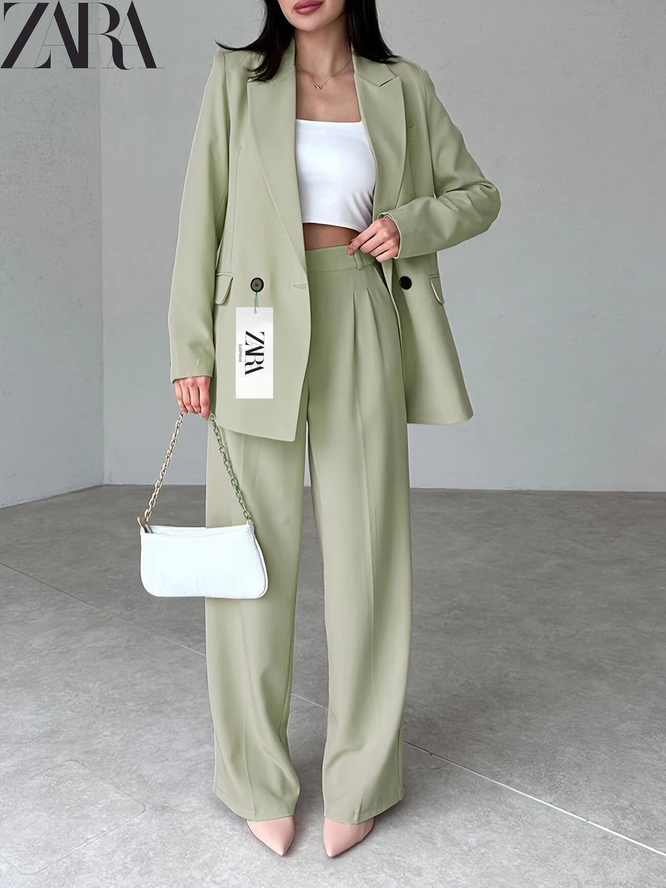 Women's elegant, casual two-piece suit