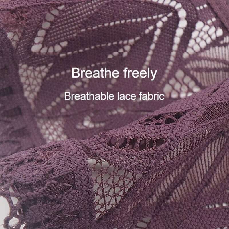 Дамски сутиен голям размер с цип отпред💖